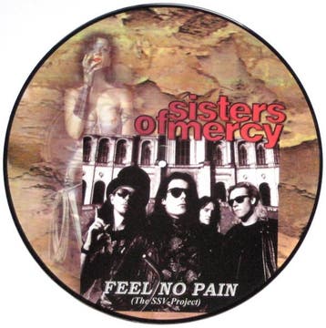 vinyl picture / shape - The Sisters Of Mercy - Feel No Pa..., Verzenden, Zo goed als nieuw