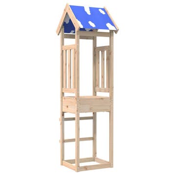 vidaXL Speeltoren Bruin 52,5 x 46,5 x 208 cm Massief, Kinderen en Baby's, Verzenden, Nieuw
