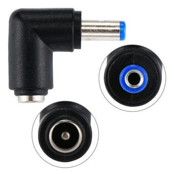 Haakse DC connector - 2.1 x 5.5 - verloop stekker 90 graden, Ophalen of Verzenden, Nieuw, Overige typen