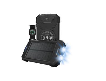 Solar Powerbank 10.000 mAh, Ophalen of Verzenden, Nieuw