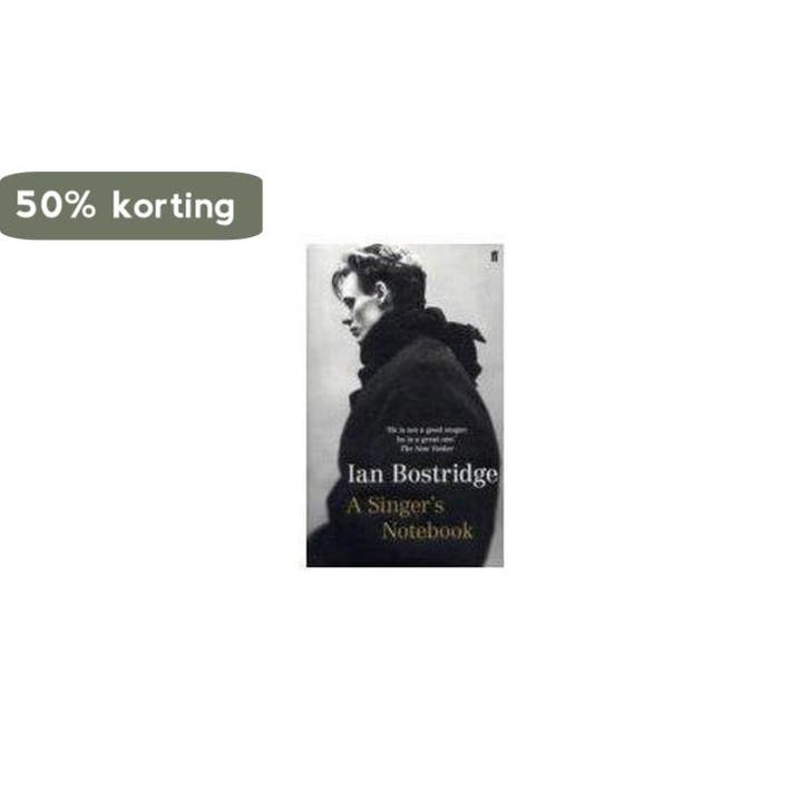 A Singers Notebook 9780571252459 Ian Bostridge, Boeken, Taal | Engels, Zo goed als nieuw, Verzenden