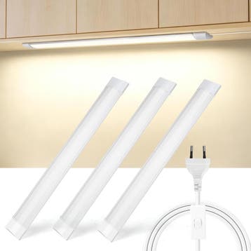 Kastverlichting - 60 cm - met Magneet - 3 stuks - Wit - Aigo, Verzenden, Zo goed als nieuw