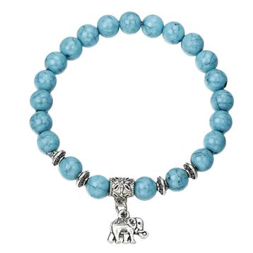 Fako Bijoux - Buddha Armband - Bedel - Olifant - Turquoise, Sieraden, Tassen en Uiterlijk, Armbanden, Verzenden, Nieuw
