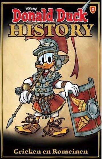 Boek Donald Duck History Pocket 2 - Grieken en Romeinen 9789, Verzenden, Zo goed als nieuw