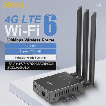 COMFAST AX300 4G LTE WiFi 6 Router met 4 Antennes - Draagbar, Verzenden, Nieuw