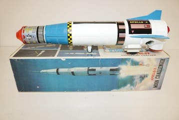TN Nomura Japan - Modelauto - 1960s Apollo-X Moon Challenger