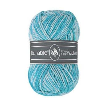 Durable Cosy Fine Faded - 371 Turquoise, Verzenden, Nieuw