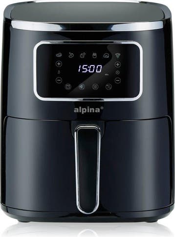 2dekans | alpina Airfryer 4.5L- Heteluchtfriteuse voor 3 tot, Witgoed en Apparatuur, Ophalen of Verzenden, Zo goed als nieuw