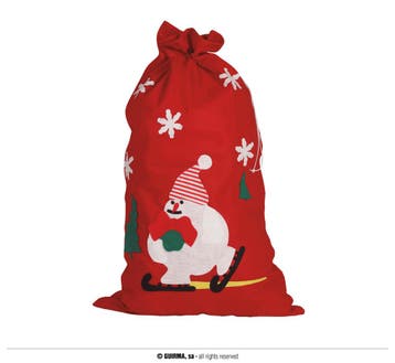 Santa Claus Snowman Cadeauzak, Ophalen of Verzenden, Nieuw