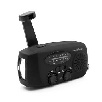 Draagbare nood AM/FM radio met zwengel, Audio, Tv en Foto, Radio's, Ophalen of Verzenden, Nieuw, Radio