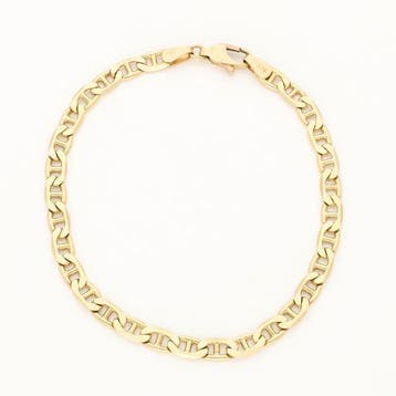 Armband - 14 karaat Geel goud, Sieraden, Tassen en Uiterlijk, Nieuw