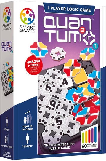 Quantum 2 in 1 Puzzel | Smart Games - Puzzels, Verzenden, Nieuw