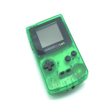 Gameboy Color Transparant Green, Spelcomputers en Games, Spelcomputers | Nintendo Game Boy, Verzenden, Nieuw