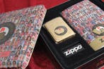 Zippo 70th Anniversary 1932–2002 Gold Tone Lighter w/ Box, Nieuw