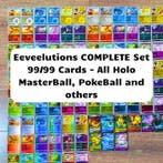 Pokémon - Eeveelutions COMPLETE Set 99/99 Cards - All Holo, Hobby en Vrije tijd, Verzamelkaartspellen | Pokémon, Nieuw