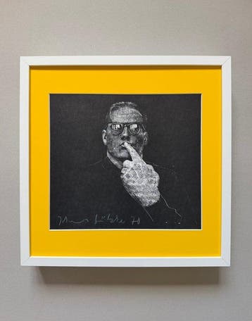 Johannes Grützke - Self Portrait