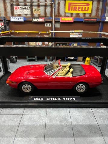 KK Scale 1:18 - Modelauto - Ferrari 365 GTB/4 Daytona Cabrio, Nieuw