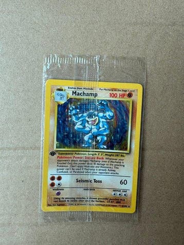 Pokémon - 1 Card - Machamp Foil - WOTC, Nieuw