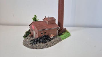 Vollmer H0 - Modeltreinlandschap (1) - industriegebouw DB, Hobby en Vrije tijd, Modeltreinen | H0, Nieuw