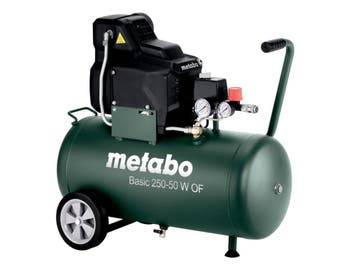 2dekans | Metabo Compressor Basic 250-50 W - Compact en, Doe-het-zelf en Verbouw, Ophalen of Verzenden, Zo goed als nieuw