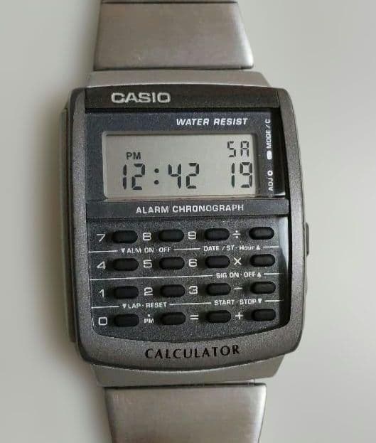 Casio - CA-506 Calculator Watch – Vintage Digital Wristwatch, Spelcomputers en Games, Spelcomputers | Overige Accessoires