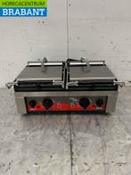 RVS Dubbele Contactgrill Paninigrill Grill 230V Horeca, Ophalen of Verzenden, Nieuw zonder verpakking