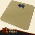 Digitale personenweegschaal in Goudkleur (180kg x 100g), Ophalen of Verzenden, Nieuw, Overige typen, 100 tot 200 kg