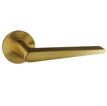 Deurklink Vigo op rond rozet PVD goud, Doe-het-zelf en Verbouw, Deuren en Horren, Verzenden, Nieuw