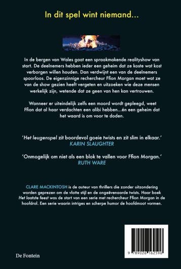 Het leugenspel / Rechercheur Morgan / 2 - Clare Mackintosh, Verzenden, Gelezen, Clare Mackintosh