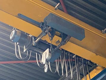 Demag enkelligger bovenloopkraan  20.245mm x 2x 3.2t 001435U, Doe-het-zelf en Verbouw, Gereedschap | Overige machines, Ophalen