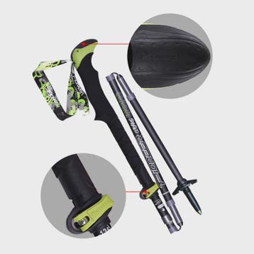 Pioneer Ultralichte Carbon Trekkingstokken - Opvouwbaar & Sn, Verzenden, Nieuw