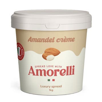 Amorelli Amandel Spread 1kg, Verzenden, Nieuw
