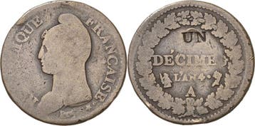 Décime An 4 (1795/96), Frankreich Erste Republik 1793-1804, Verzenden