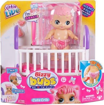 Little Live Bizzy Bubs Bouncing Baby Gracie -, Ophalen of Verzenden, Zo goed als nieuw