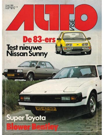 1982 AUTOVISIE MAGAZINE 12 NEDERLANDS, Nieuw, Author