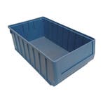 Stellingbak, 400x234x90 mm, blauw pp, gebruikt, Zakelijke goederen, Ophalen of Verzenden