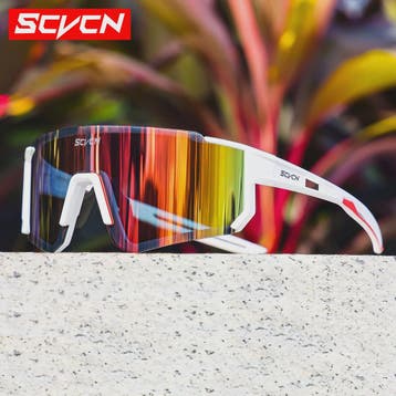 SCVCN Sportfietsbril voor Heren & Dames - UV400 Bescherming,, Verzenden, Nieuw