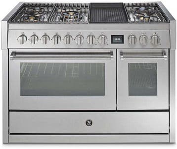 Steel GQ12SF-4BM gas fornuis met 5 branders, in, Ophalen of Verzenden, Nieuw