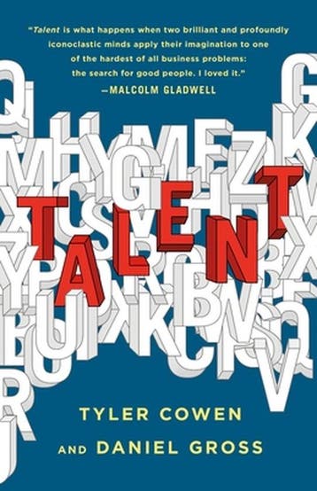 Talent - Tyler Cowen 9781250275813, Verzenden, Zo goed als nieuw, Tyler Cowen