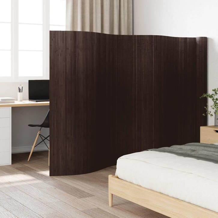 vidaXL Kamerscherm breedte 800 cm hoogte 165 cm bamboe, Huis en Inrichting, Woonaccessoires | Kamerschermen, Nieuw, Verzenden