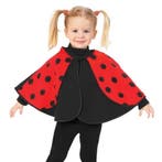 Peuter verkleed poncho lieveheersbeestjes - Dierenpakken, Ophalen of Verzenden, Nieuw