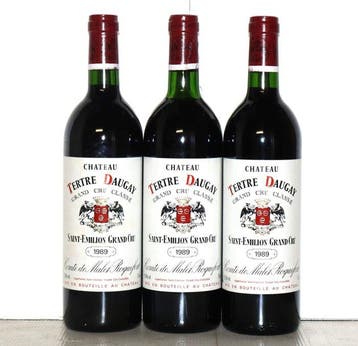 1989 Château Tertre Daugay - Saint-Émilion Grand Cru Classé, Nieuw