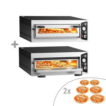 GGM Gastro | (2 stuks) Elektrische pizzaoven Power - |, Verzenden, Nieuw, GGM Gastro