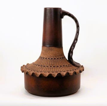 Spara Keramik, West Germany - 48cm H. - Halidun Kutlu - Vaas