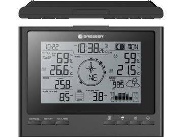 Bresser Weerstation ClimateScout - 7-in1 Zwart - Draadloos -, Verzenden, Nieuw