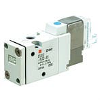 SMC 3/2-Weg Sub-Base Pneumatisch Magneetventiel -, Verzenden, Nieuw