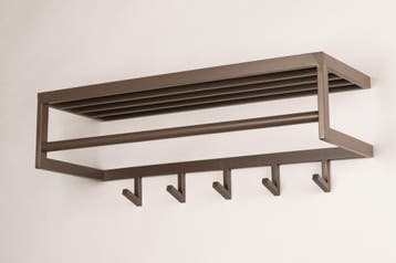 Rietveld Kapstokken - Bruin - Staal, Metaal, Verzenden, Nieuw