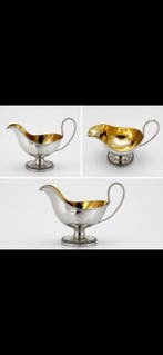 Sauskom - Zilver, vermiljoen, Antiek en Kunst, Antiek | Goud en Zilver