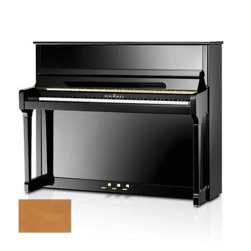 Schimmel Classic C121 T ES messing piano, Nieuw, Bruin, Piano