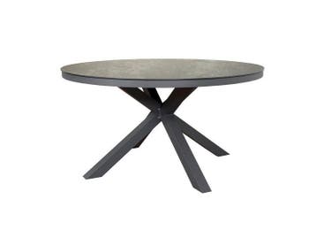 Te Velde tuinmeubelen bianca hpl tuintafel rond 140, Nieuw, Rond, Kunststof
